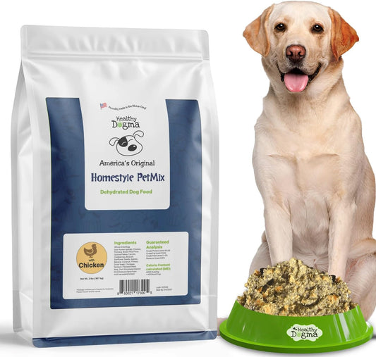 Healthy Dogma PetMix Chicken Dinner 2lb Bag, Natural, HD-3005