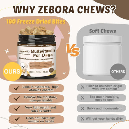 Dog Multivitamin 300 Crunchy Chews