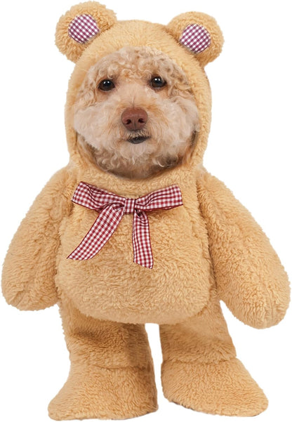 Rubies Walking Teddy Bear Pet Costume for Dogs or Cats, Medium
