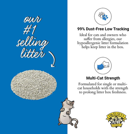 Dr. Elsey's Ultra UnScented Clumping Clay Cat Litter 40 lb. Bag