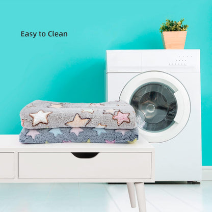 Niteangel Hanging Hammock Nap Sack Swing Bag Pet Sleeper for Ferret Rat Sugar Glider and Other Small Animals (Cream, Star)