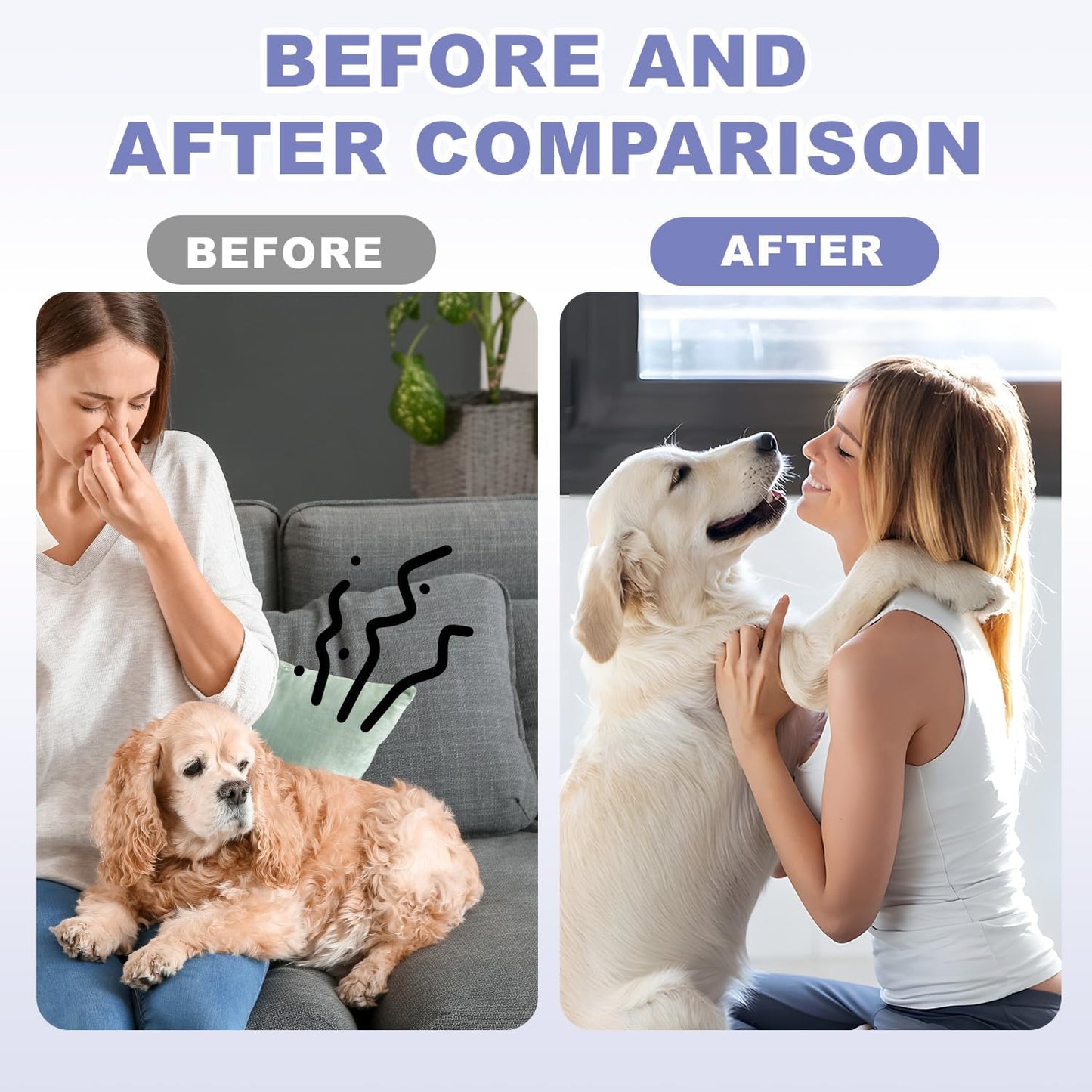 JoanofArc Oral Care Spray for Dogs, Pet Breath Dental Care Spray with Natural Ingredients, Dog Breath Freshener for Bad Breath, Plaque and Tartar, Pet Health Supplies Teeth Treatment Spray, 30ml