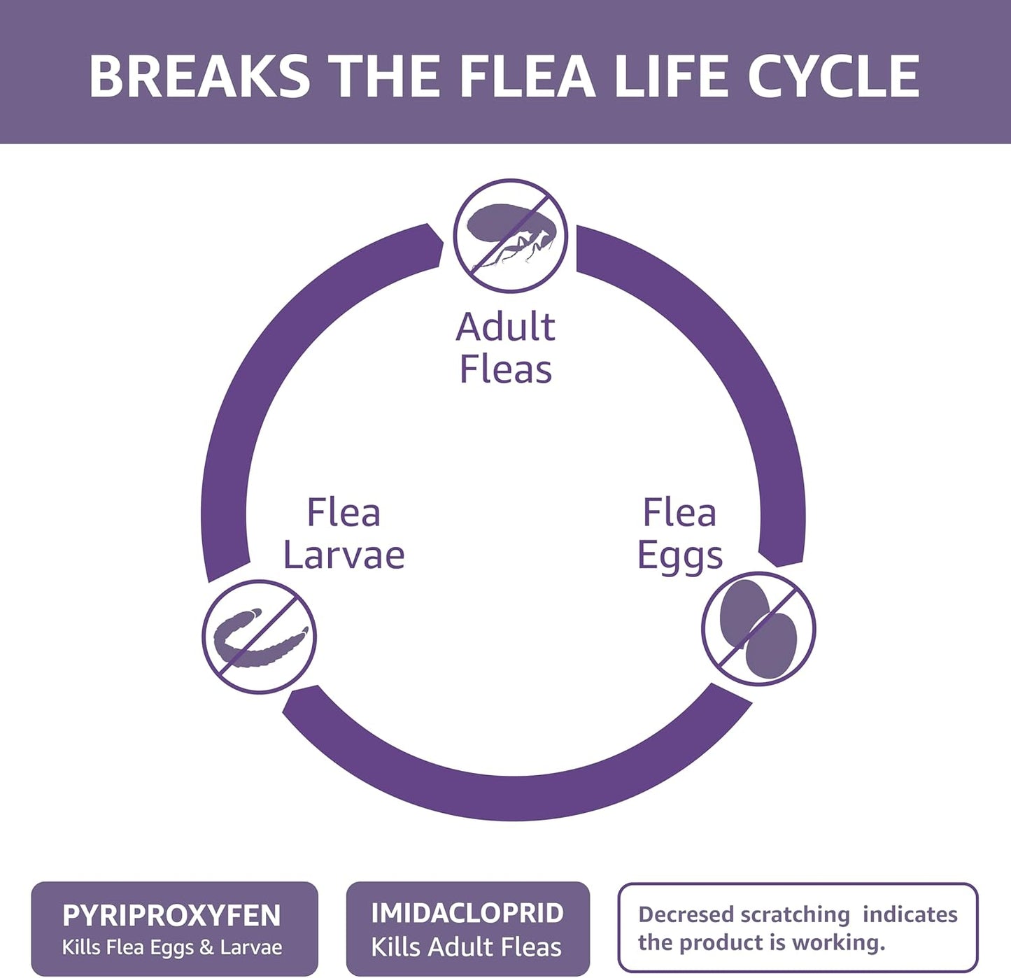 Amazon Basics PreventativeTopical Flea Treatment for Large Cats (Over 9 Pounds), 6 Count (Previously Solimo