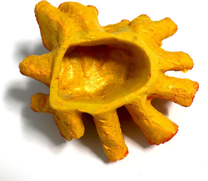 Besimple Aquarium Coral Ornaments Decor Fish Tank Plants Decoration for Aquarium Landscape, Orange