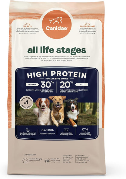 Canidae All Life Stages High Protein Dry Dog Food, Multi-Protein Recipe, 4 lbs.