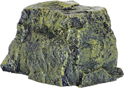 Rock Hide Cave for Reptiles, Amphibians Rock Den - Terrarium & Aquarium Decor, Great for Bearded Dragons,Lizards,Snakes,Turtles,Geckos,Frogs,Small Animals - Large Size