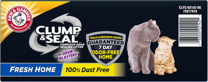 ARM & HAMMER Clump & Seal Cat Litter, Fresh Scent 14lb