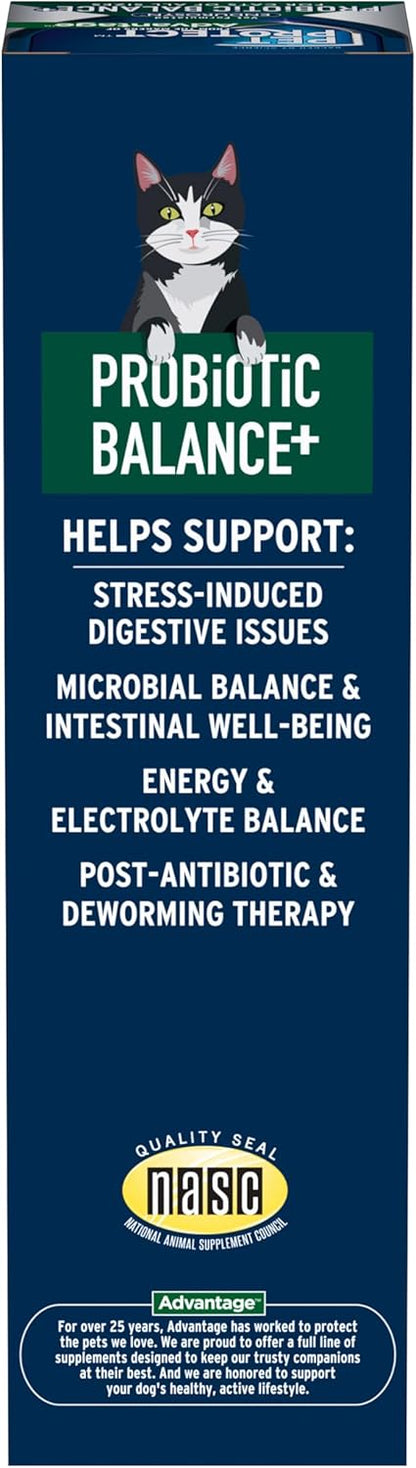 Bundle of Seresto Cat Collar for Cats + Pet Protect Probiotic Balance+ Cat Supplement | Oral Gel | 15g