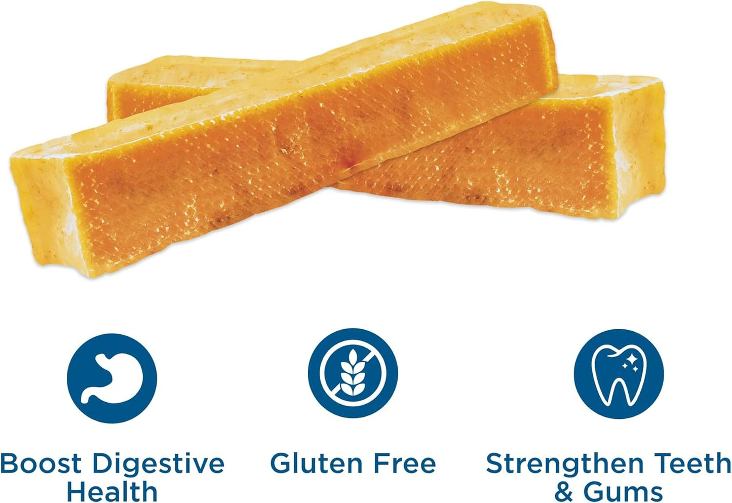 Best Bully Sticks Himalayan Yak Cheese for Dogs - X-Large 4 Count (Pack of 1) - Natural, No Lactose, Odor Free, Long-Lasting Snack