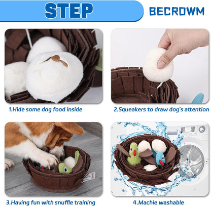 Waterproof Dog Boots for Small+ Dog Toy (Nest)