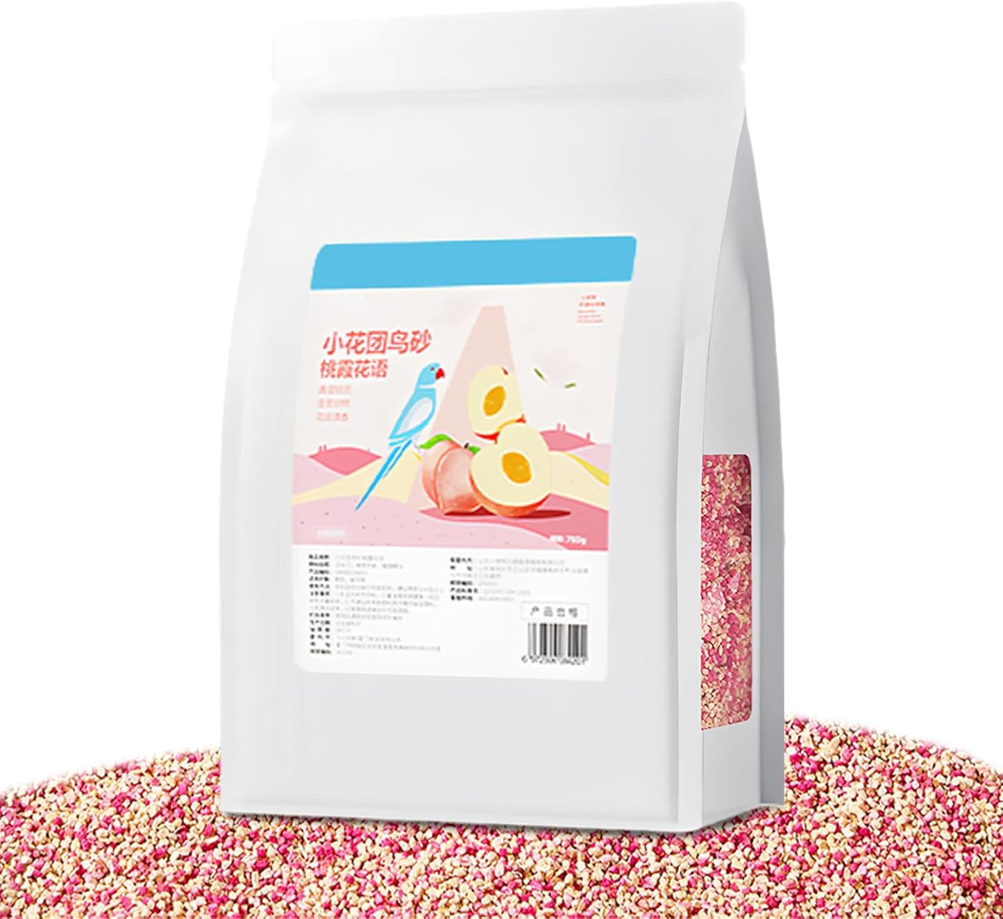 Bird Cage Bedding - Bird Absorbent Sand Nesting Litter - Cage Odor Control Bedding | for Conure Parakeet Cockatoo Lovebird Canary Cockatiel