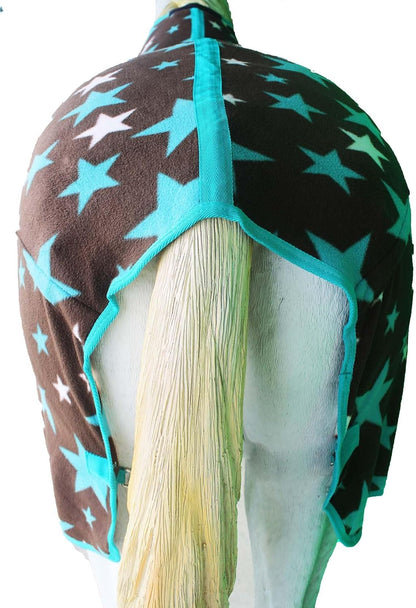 CHALLENGER 74" Horse Soft Fleece Cooler Contoured Exercise Blanket Liner Sheet Wicks 4397