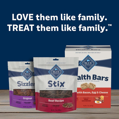 Blue Buffalo Stix Pepperoni-Style Dog Treats Made with Natural Ingredients, Beef Recipe, 13-oz Bag