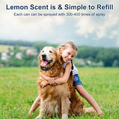 Citronella Spray Refill 1 Pack 3oz 85g Can Citronella Bark Collar, Spray Bark Collar & Remote Trainers Humane & Safer Citronella Refill Dog White
