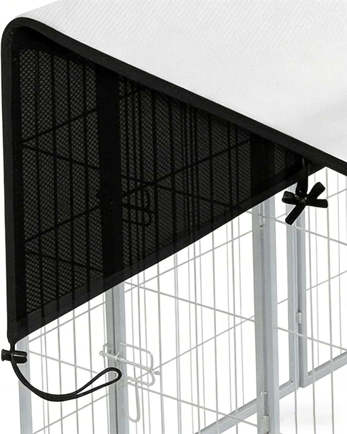 Dog Kennel Cover,210D Oxford Pet Enclosure Sunshade - Waterproof Large Kennel Cover | for Patio Picnic Outdoor Camping Backyard Beach Park Family Gathering