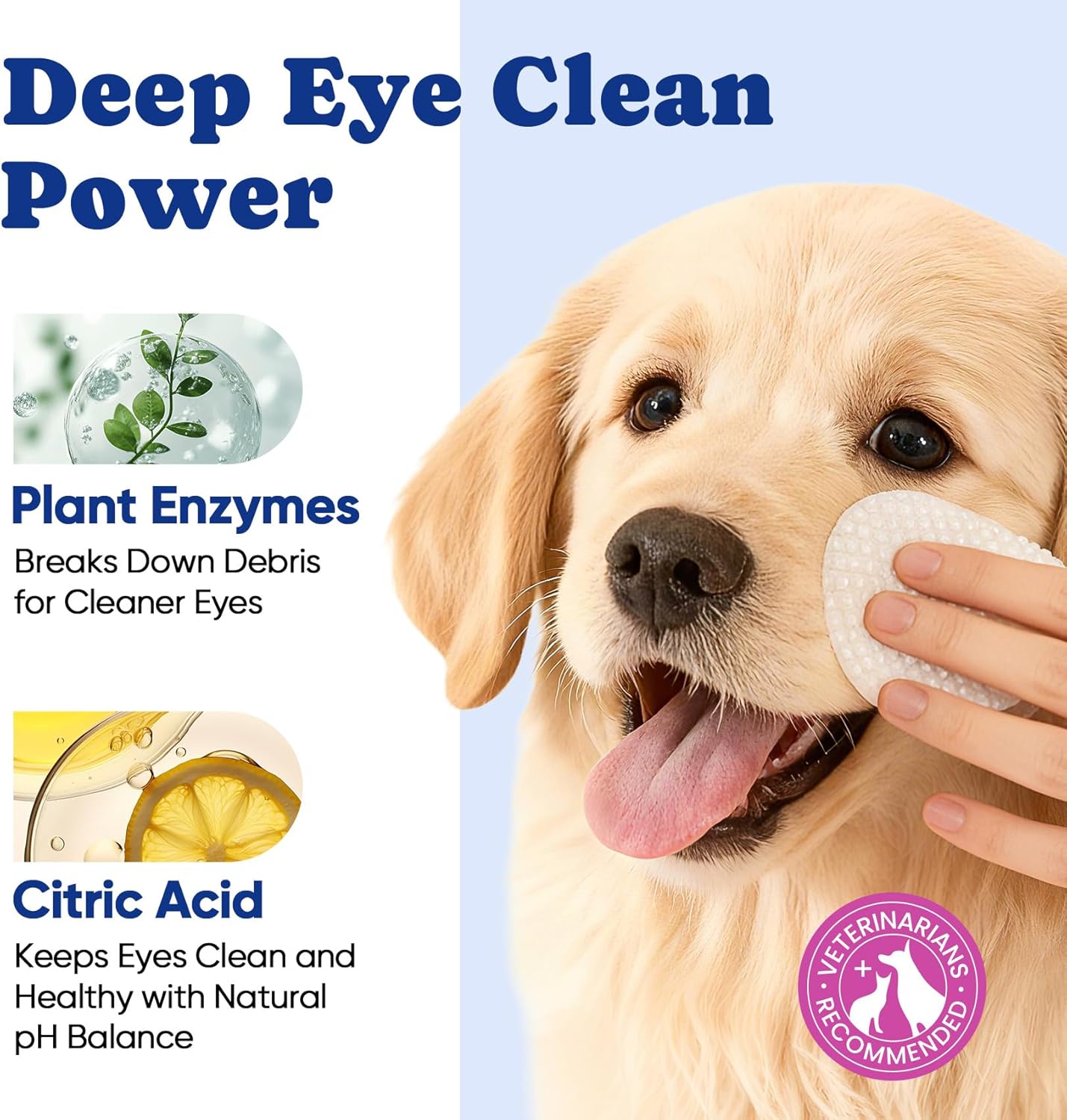 Cat Multivitamin Treats with L-Lysine & Taurine for Daily Immune Health + Gentle Eye Wipes for Tear Stain & Eye Hygiene Care – Complete Daily Wellness Routine