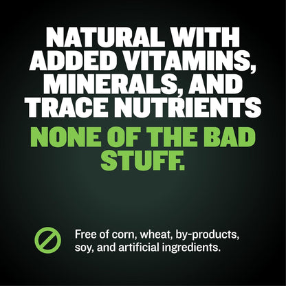 Bully Max 25/11 High Protein 45% Low Fat Dry & 26/12 Wet Dog Food (2 lbs.) + Muscle Builder Power Tabs 60 ct - Lean Muscle, Healthy Weight Management, Dog Vitamins & Complete Nutrition for All Breeds