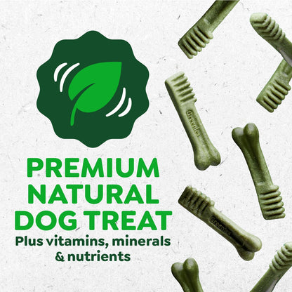 Greenies Veterinarian-Recommended Adult Natural Dental Dog Treats Petite Size, Original Flavor, 36 oz. Pack, 60 Count