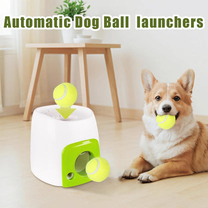 Dog Ball Launcher Launcher,Automatic Dog Ball Launch,Automatic Dog Tennis Ball Launch - Toy Training Reward Machine in