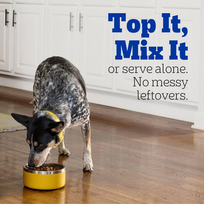 Pedigree Chopped Ground Dinner Wet Dog Food Beef & Bacon Variety Pack, (30) 3.5 oz. Pouches