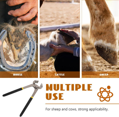 BESPORTBLE Hoof Trimmer Pliers for Cattle and Sheep Lightweight Portable Farrier Tool with Comfortable Grip Durable Metal Hoof Cutter for Easy Care