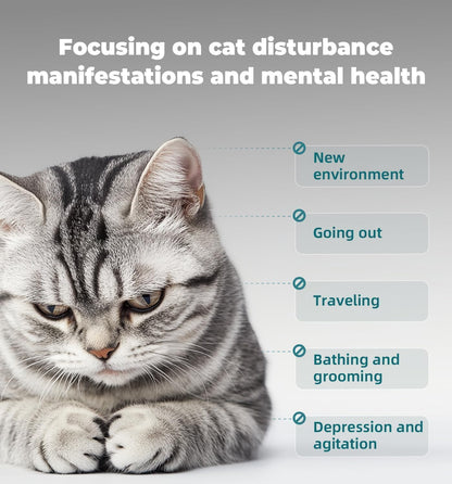 Catnip Spray for Cats - Highly Potent for Energizing Play & Toy Renewal, Calming Stress Relief for Indoor Cats, 100% Natural Organic Catnip, Mess-Free Herbal Formula (2 fl.oz)