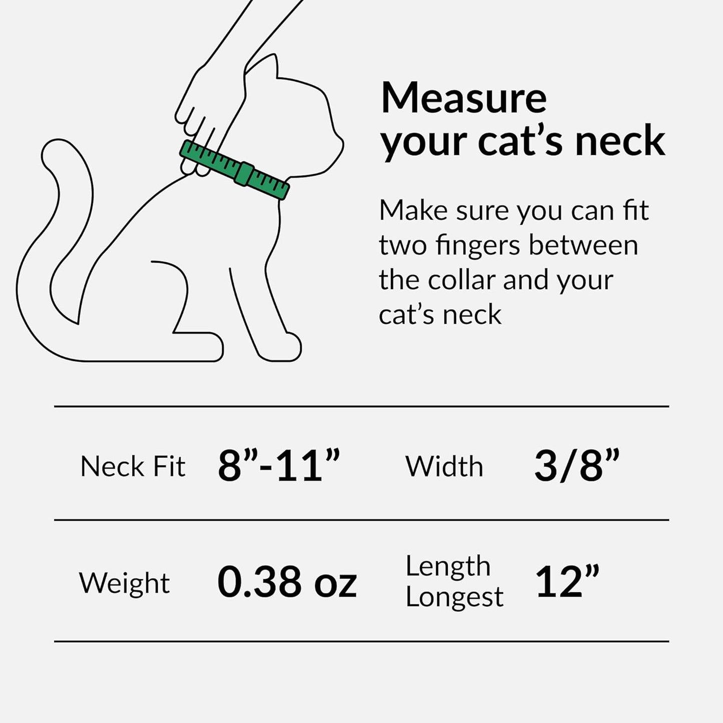 CollarDirect Leather Cat Collar with Bell - Kitten Collar, Small and Big Cat Collar for Boy Cats, Girl Cats with Safety Elastic Strap (Neck Fit 8"-11", Mint Green)