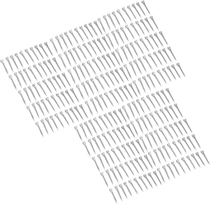 250 Pcs Horseshoe Nails High Tensile Strength Good Elasticity Accurately Crafted Steel Horse Shoe Nails for Farrier Use (FJ0RACE)