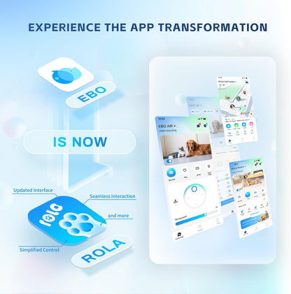 Enabot EBO SE FamilyBot Home Camera Robot: 1080P Movable Pet Camera Indoor, Battery-Operated, Auto-Recharge, Night Vision, 2-Way Talk, Local Storage, APP Control