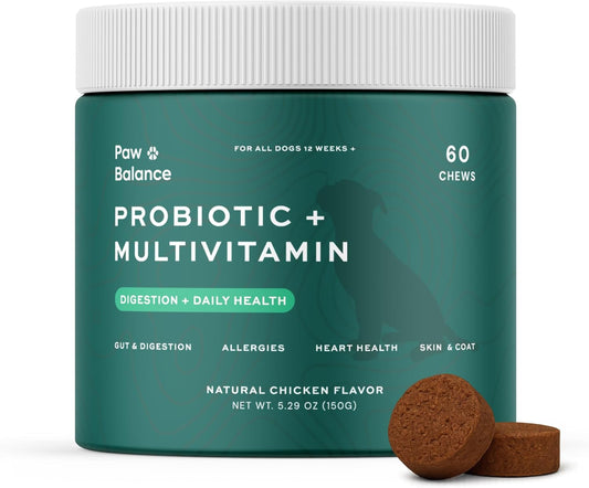 Dog Probiotic and Multivitamin Chews