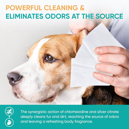 CHMI 800 PCS PET Wipes for Dogs & Cats–Pet Wipes for Paws, Body & Butt