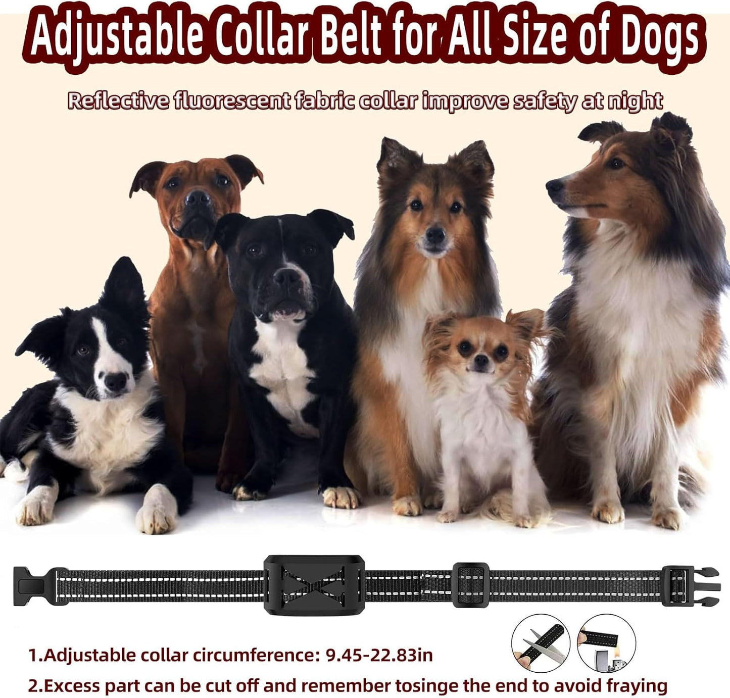 Wireless Dog Fence System for 2 Dogs, 2025 Newest Electric Fence for Dogs, Portable 2 in 1 Waterproof Training Shock Collar with Remote Control,Perimeter Dog Collar Up to 985ft Adjustable