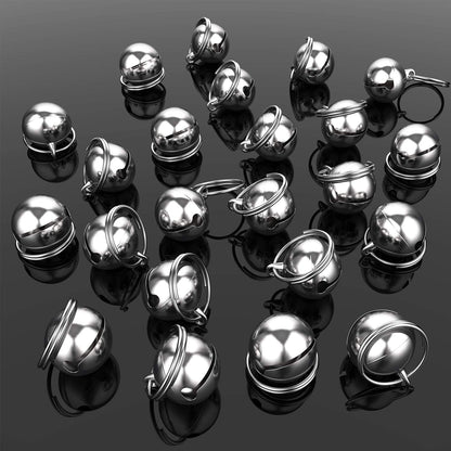 24 Sets of Cat Bells for Cat and Dog Collar Pendant Pet Bell Pet Pendant Accessories