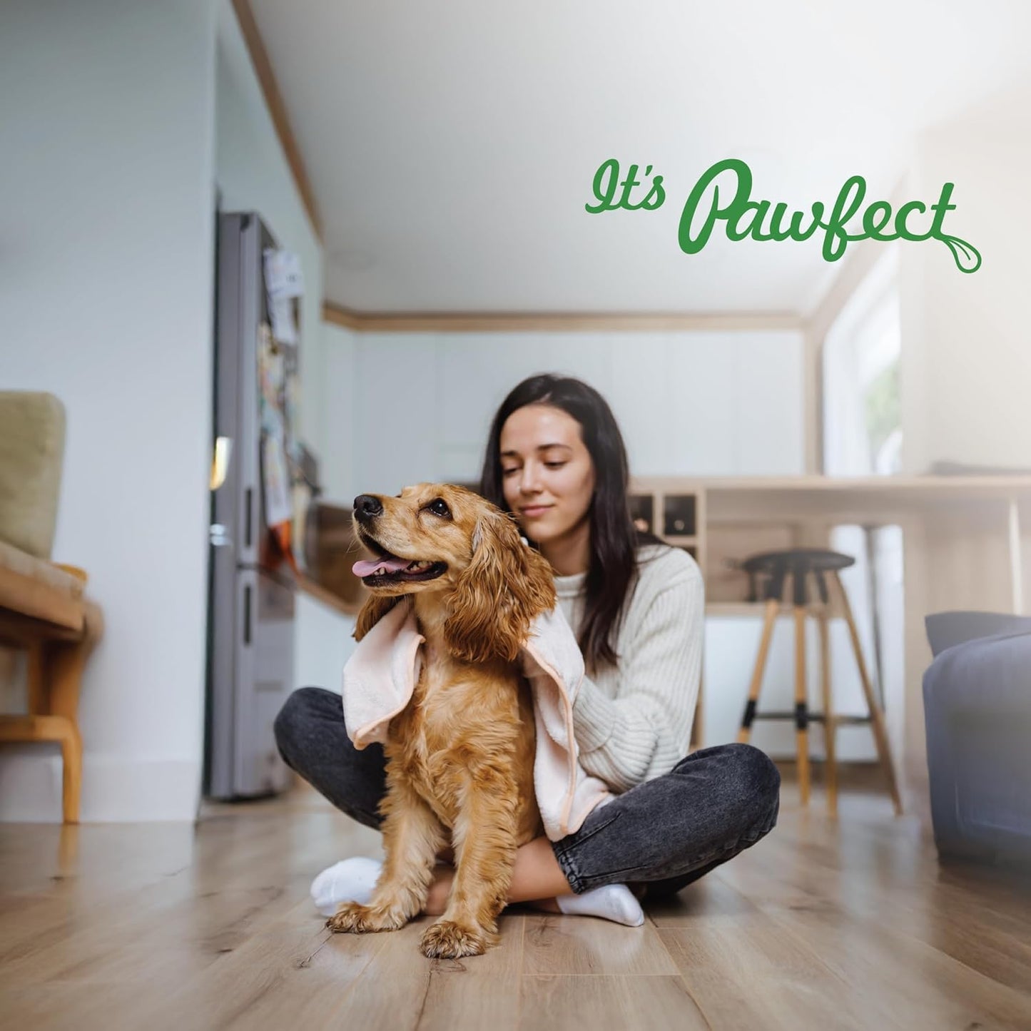 Pawfect Nature's Sip 100% Natural Goat Milk Powder for Dogs & Puppies| Easily Digestible| Source of Vitamins, Minerals, Probiotics| Healthy Topper| Hydration Support| 24 Scoops| (120g/4.23oz)