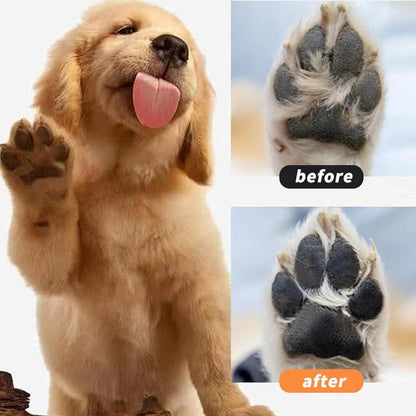 Pet Bathing Wipes for Dogs & Cats, Cleaning & Deodorizing Grooming Gloves, Nourish Fur Glove Wipes for Daily Care and Traveling, Rinse Free，6 PCS, white