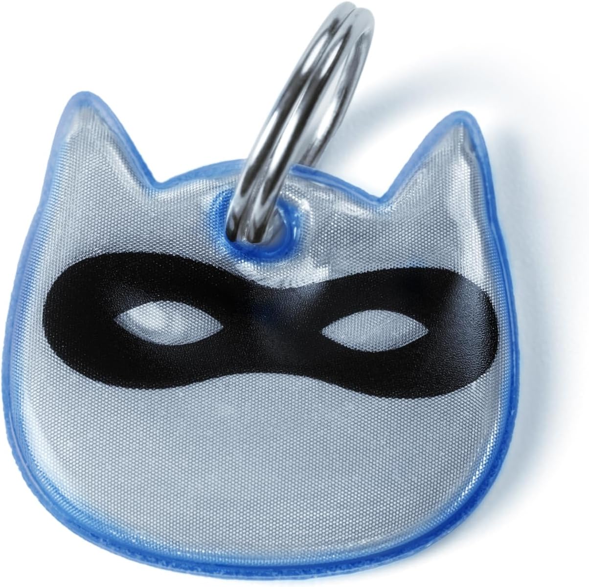 Kittyrama Reflective Cat Charm - Safety Tag. Lightweight, High Visibility, Waterproof. Fits All Collars.