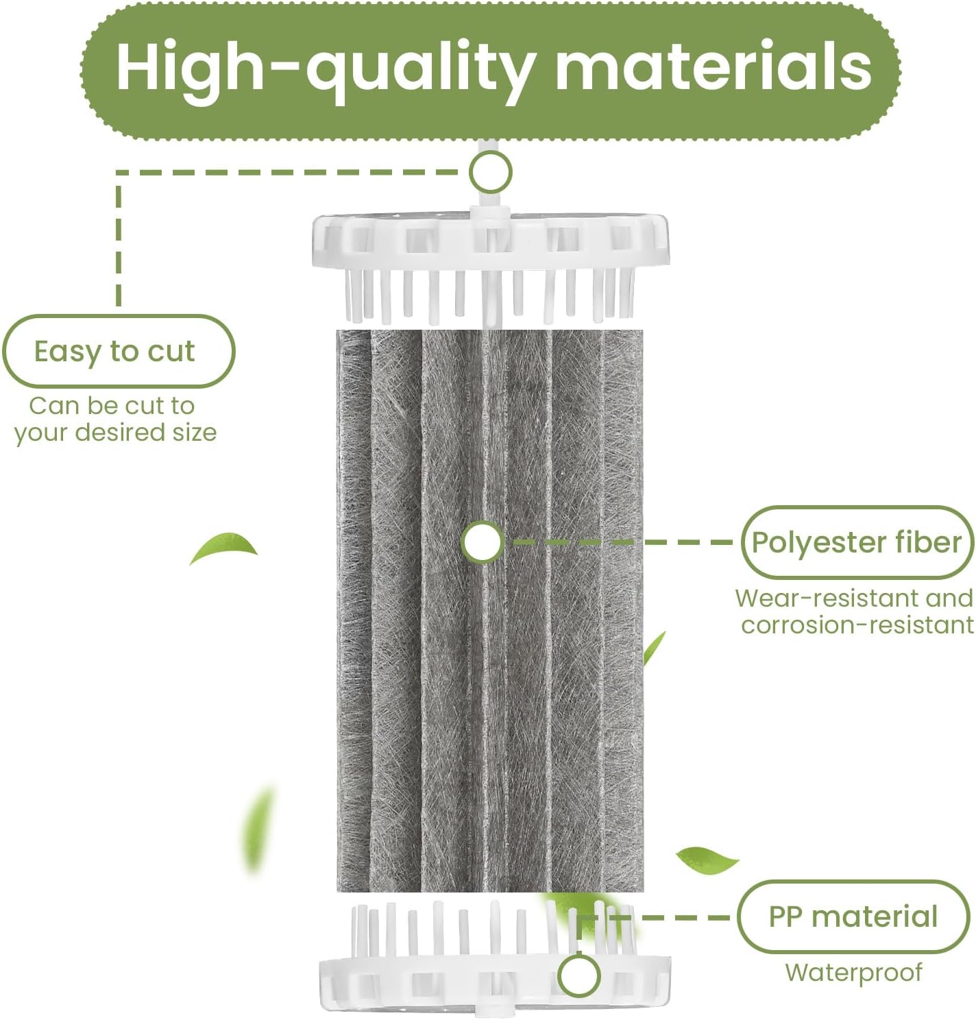 Aquarium Filter Compatible with Marineland Penguin 200 200B 350 350B Power Filters,Bio-Wheel Assembly PRBW2350B,Replacement Fish Tank Filter Parts,2 Pack