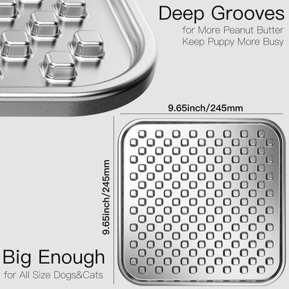 Lick Mat + Food Mat Set