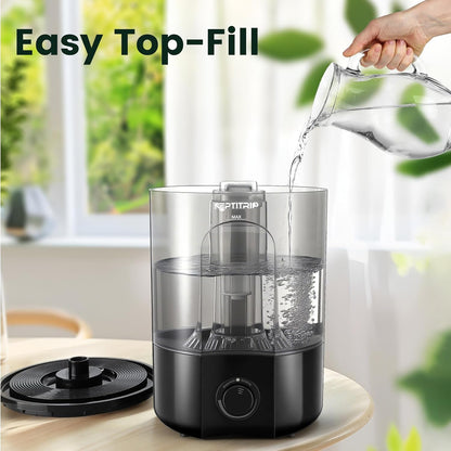 1 Gallon Reptile Humidifier Fogger for Terrariums, Adjustable Fog Volume, Ideal for Bearded Dragons, Lizards, Geckos, Snakes, Tortoises, Amphibians Humidity Increasing