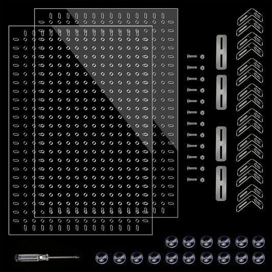 Fish Tank Divider 55 Gallon Clear, Aquarium Divider, Isolation Board with Suction Cups
