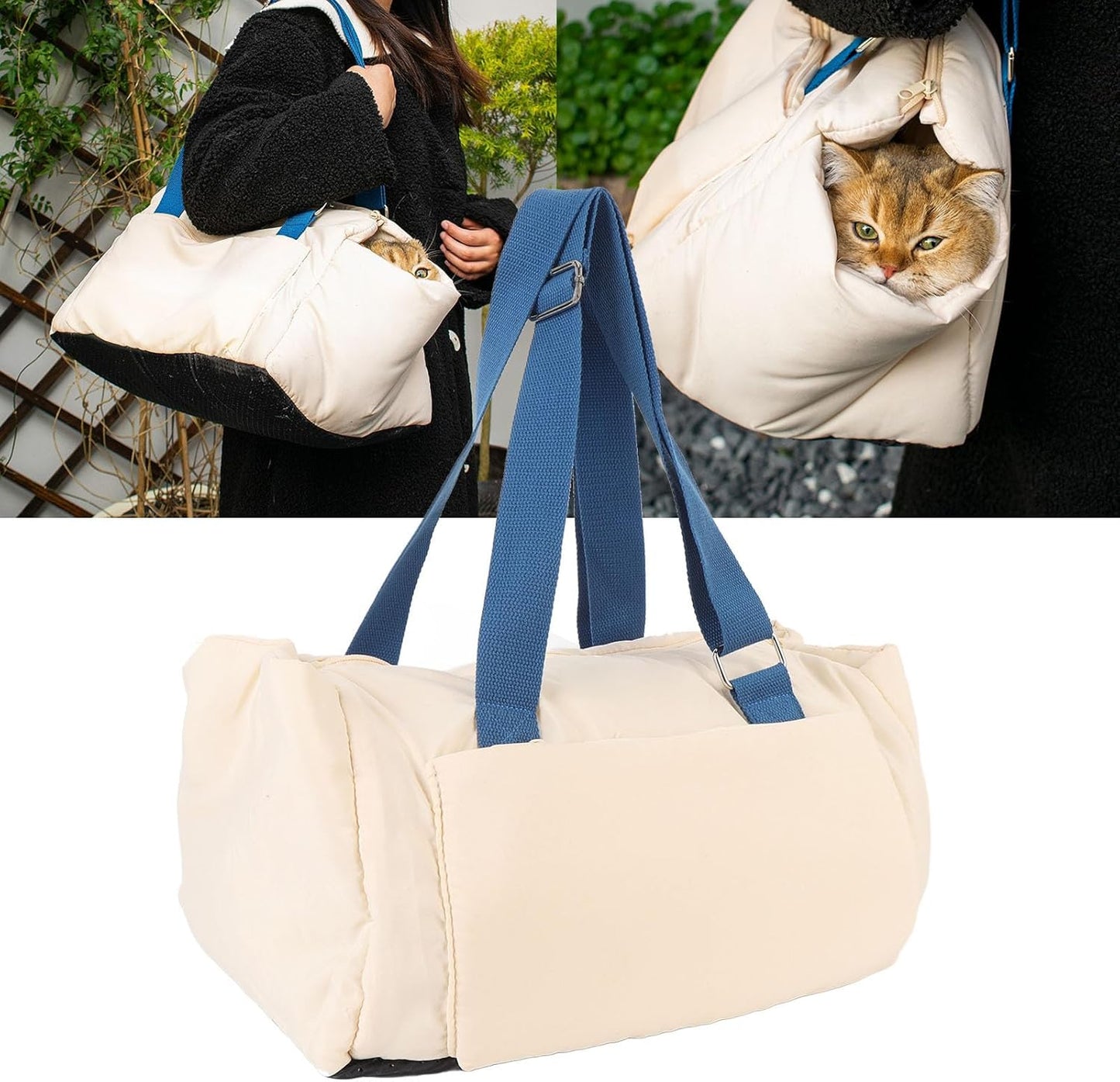 Pet Car Seat, Safety Seat Center Console Pet Car Seat, Center Console Pet Car Seat Portable Puppy Kitten Car Seat Travel Carrier Car Bed for Cats Dogs Puppy Kitten