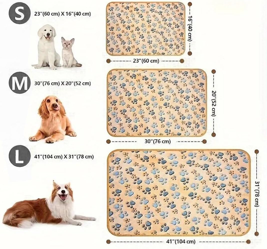 Dog Blankets Cat Pet Blankets Kit Fluffy Fleece Soft Throw Furniture Sofa Couch Bed Cover for Dog Puppy Cat All Pet 3pcs