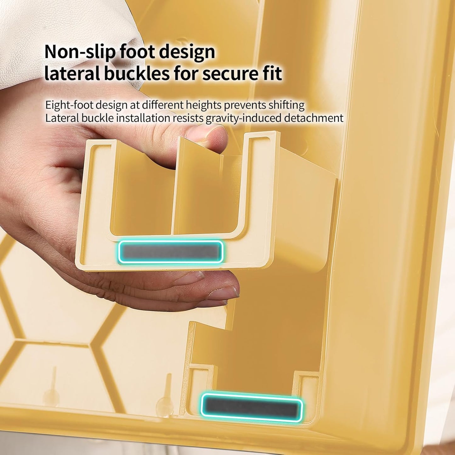 PAKEWAY Cat Ramp for Litter Box, Adjustable Elevated Cat Litter Box Step, for Automatic Litter Boxes & High - Entrance Litter Boxes - Ideal for Small & Elderly Cats