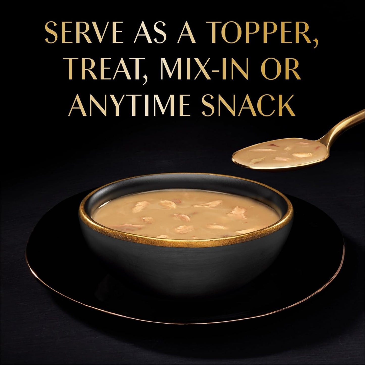 Sheba Bisque Lickable Cat Treats & Cat Food Toppers Tuna Recipe, 1.4 oz. Bowls, 14 Count