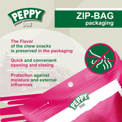 Natural Head Skin Chews (20 Count, 2 lb) | Collagen Sticks | No-Hide Treats | Rawhide Alternative | Protein-Rich Snack | Zero Chemicals