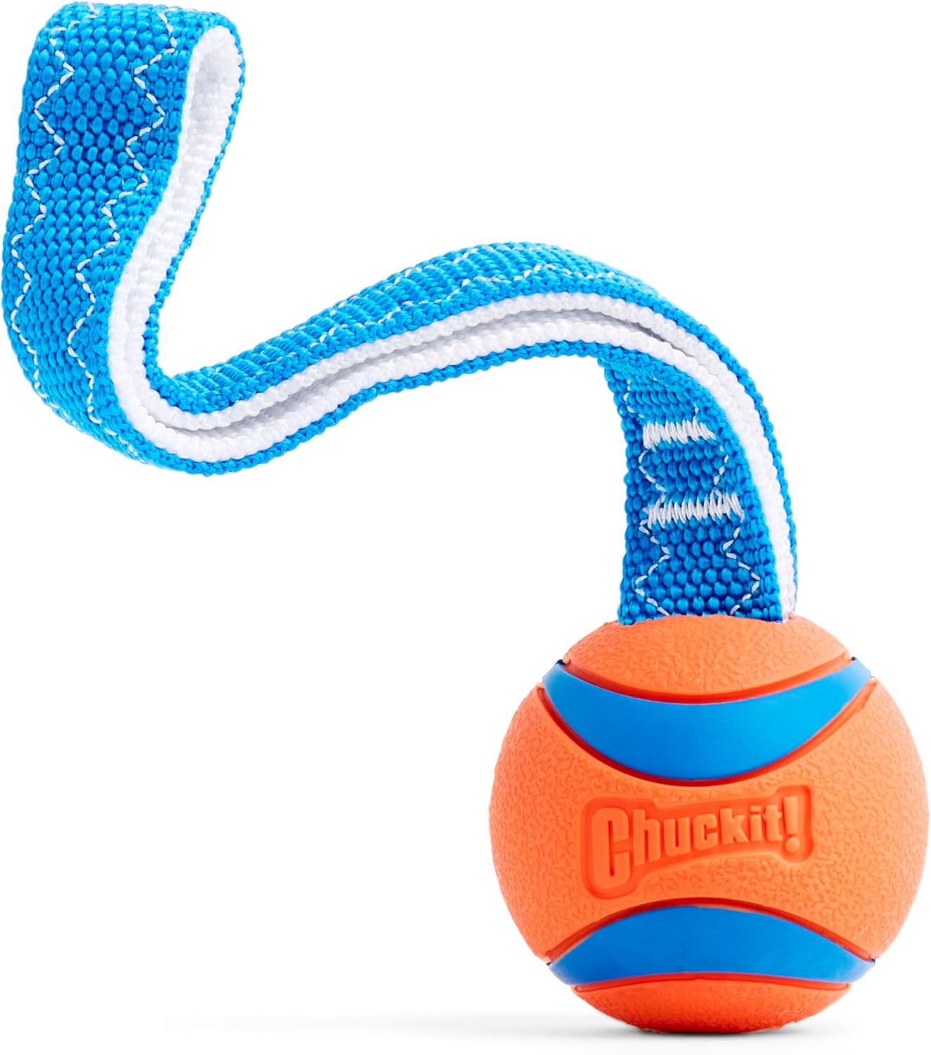 Chuckit! Ultra Tug Dog Toy, Medium Fetch and Dog Ball Tug Toy for Dogs 20-60 Pounds