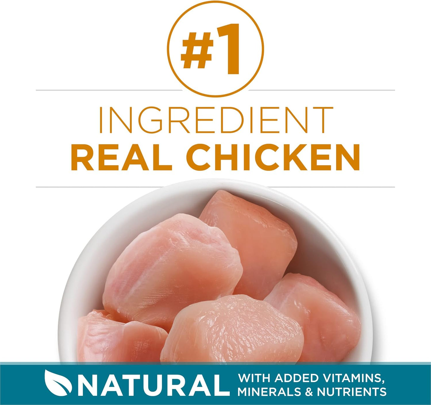 Purina ONE Natural Dry Cat Food, Tender Selects Blend With Real Chicken - 7 lb. Bag