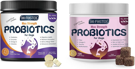 Probiotics for Dogs Freeze-Dried & Soft Chew