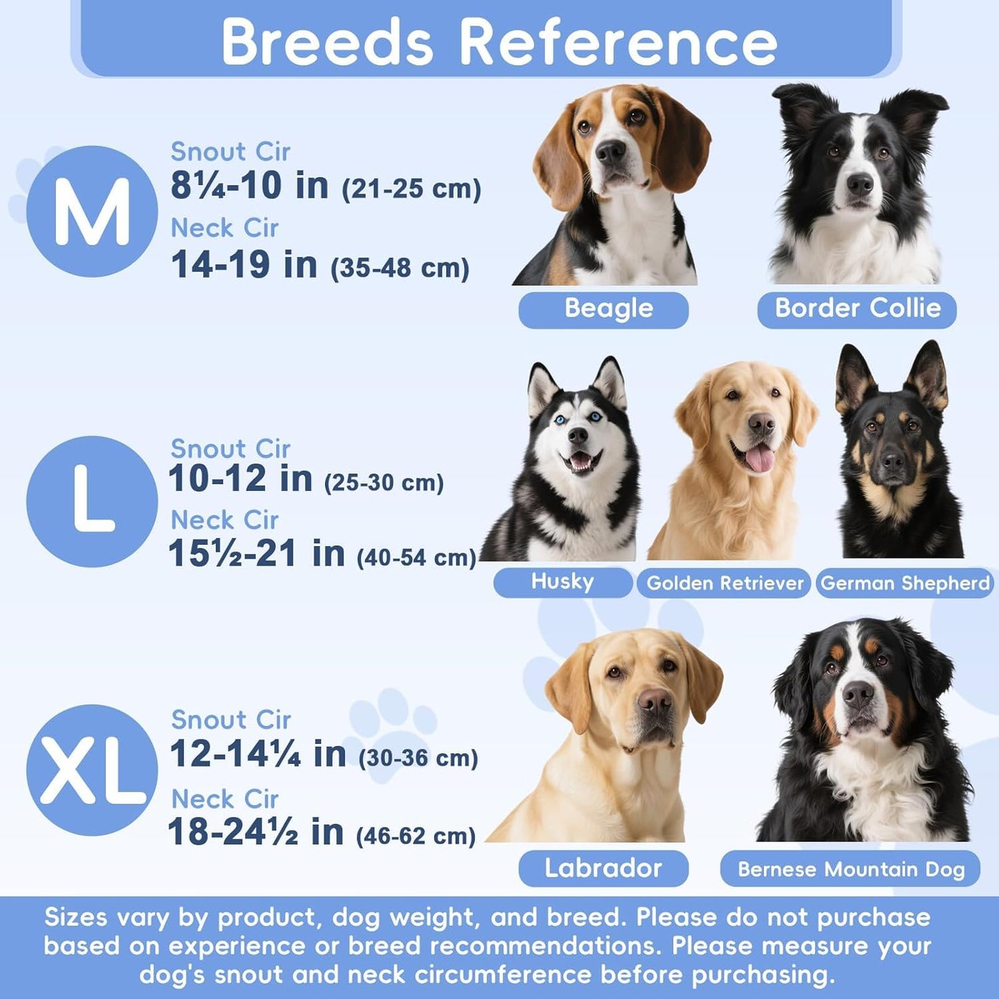 BARKLESS Soft Nylon Dog Head Collar for Large Medium Dog, Reflective Padding Head Halter for Training, Adjustable Muzzle Leash No Pulling, Jumping, Nose Leash Ideal for Walking (Black, M)