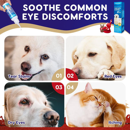 Dog Eye Wipes & Dog Eye Drops